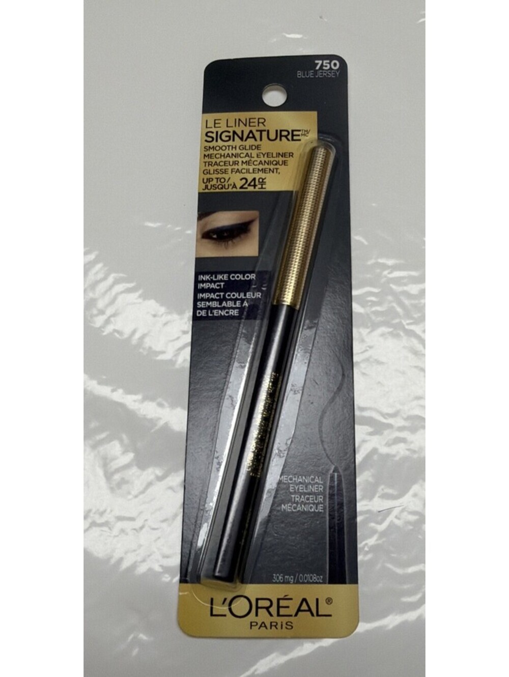 L'oreal Paris Le Liner Signature Mechanical Eyeliner Smooth Glide Blue Jersey